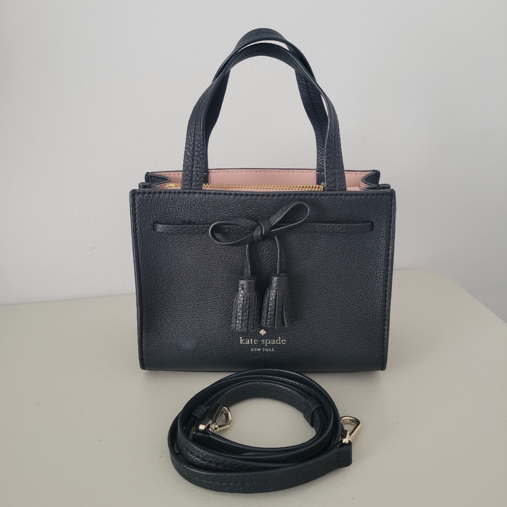 Kate Spade Black Leather Handbag
